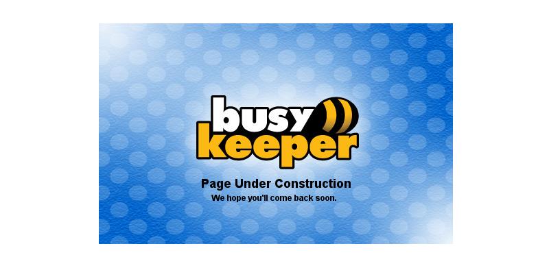 BusyKeeper Page Under Construction